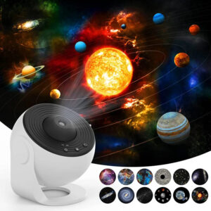 360° Rotating HD Planetarium Galaxy Star Projector