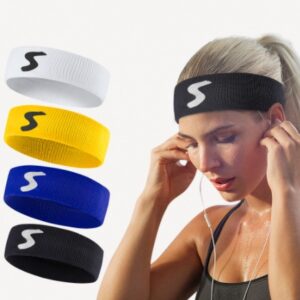 Anti-Slip Breathable Athletic Sweatband & Fitness Headband