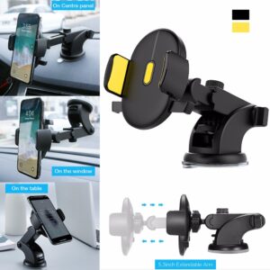 Universal Long-Arm Dashboard & Windshield Car Mount