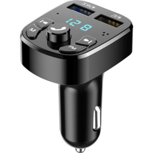 Bluetooth FM Transmitter & Hands-Free Car Charger