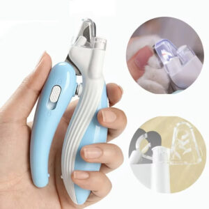Professional LED Pet Nail Clippers with Quick-View Light